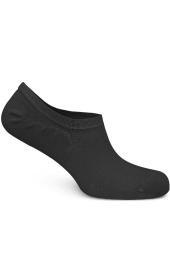 Pola Kadın Sneaker Çorap Bambu (Siyah) - Thumbnail