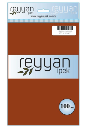 REYYAN - Reyyan Kadın Yazma Düz 100x100 (0077)