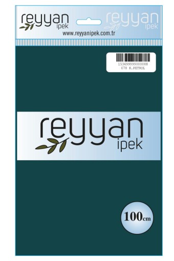 REYYAN - Reyyan Kadın Yazma Düz 100x100 (0078)