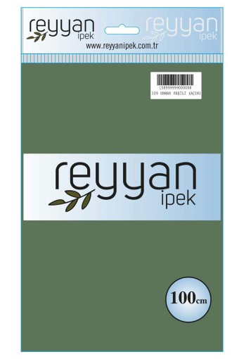 REYYAN - Reyyan Kadın Yazma Düz 100x100 (0109)