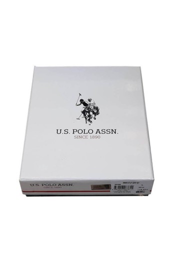 U.S. Polo Erkek Çeyizlik Atlet ve Boxer Takımı (Beyaz) - Thumbnail