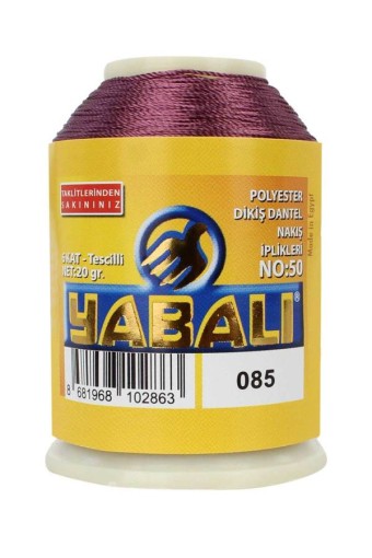 YABALI - Yabalı Nakış İpliği Polyester No:50 20 Gr (0085)