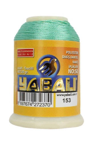 YABALI - Yabalı Nakış İpliği Polyester No:50 20 Gr (0153)