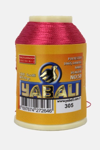 YABALI - Yabalı Nakış İpliği Polyester No:50 20 Gr (0305)
