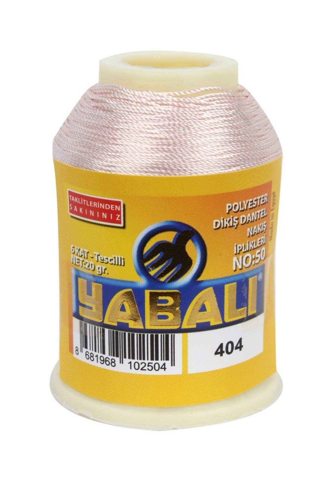 YABALI - Yabalı Nakış İpliği Polyester No:50 20 Gr (0404)