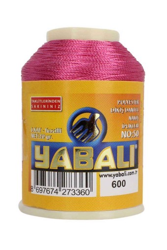 YABALI - Yabalı Nakış İpliği Polyester No:50 20 Gr (0600)