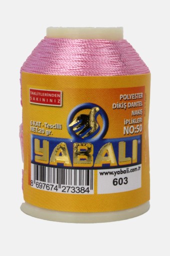YABALI - Yabalı Nakış İpliği Polyester No:50 20 Gr (0603)