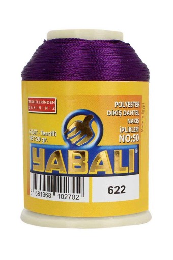 YABALI - Yabalı Nakış İpliği Polyester No:50 20 Gr (0622)