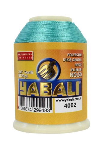 YABALI - Yabalı Nakış İpliği Polyester No:50 20 Gr (4002)